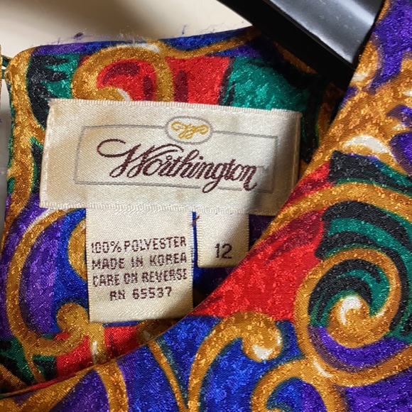 Worthington women's blouse Vintage 12 - Picture 2 of 12